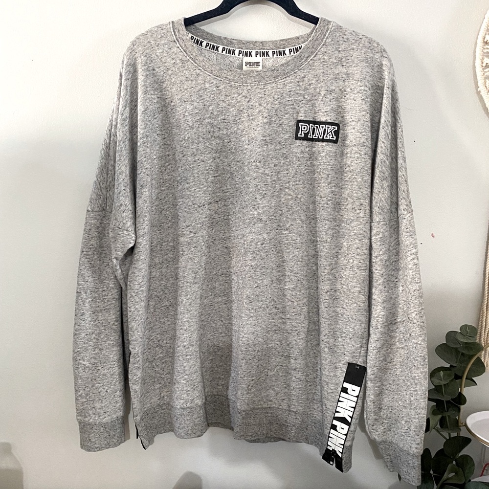 VS pink sweatshirt